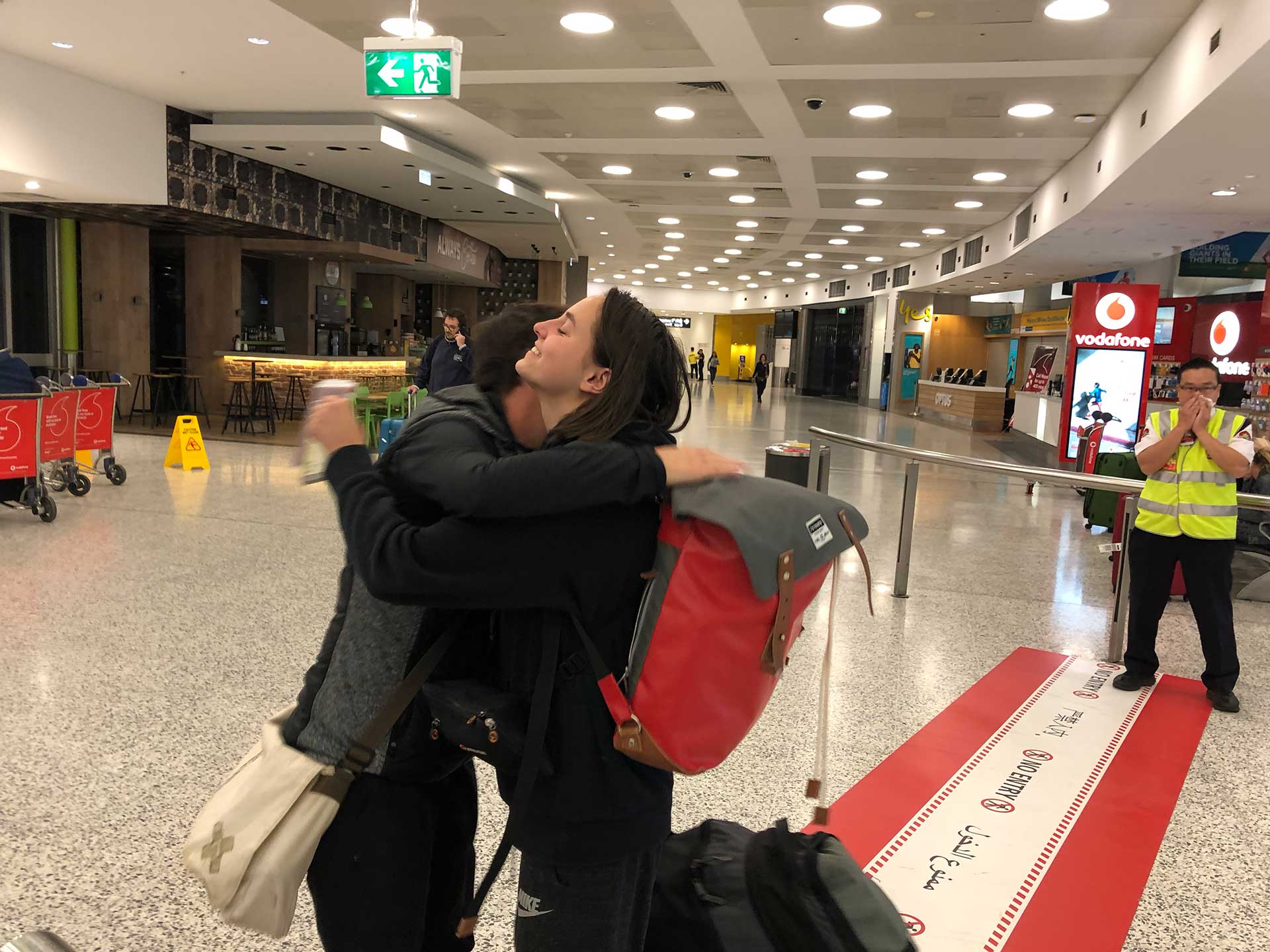 Muni arrived in Australia